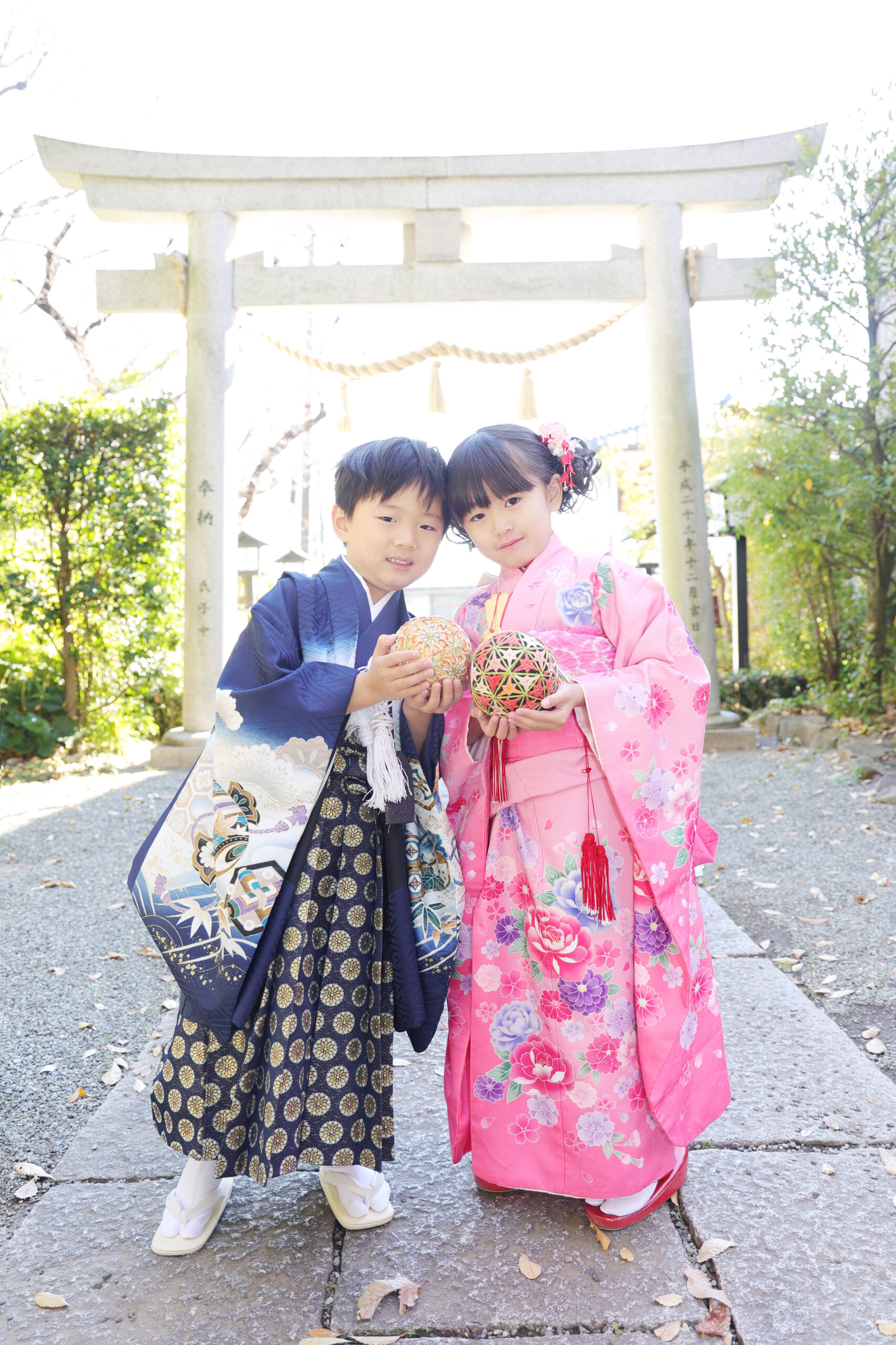 星川杉山神社　七五三撮影の流れ